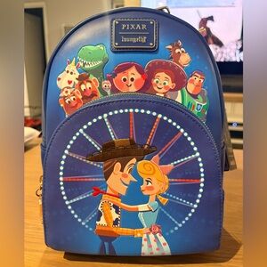 Loungefly Pixar Woody and Bo Backpack
